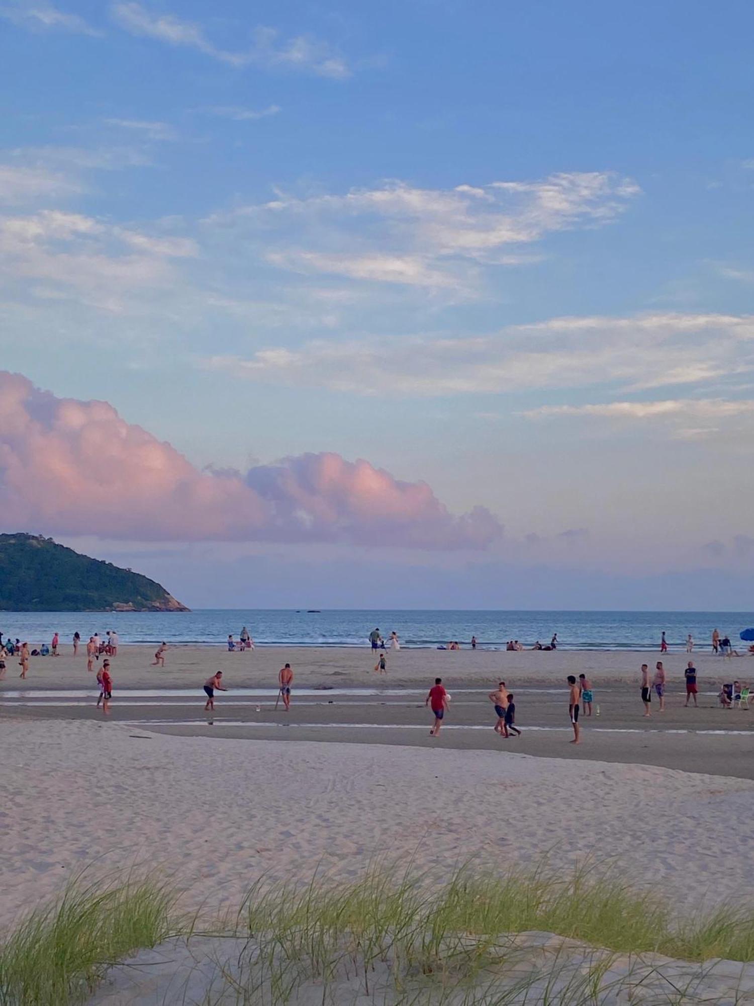 Apartamento Sunset, A 80 Metros Da Praia Palhoca Bagian luar foto