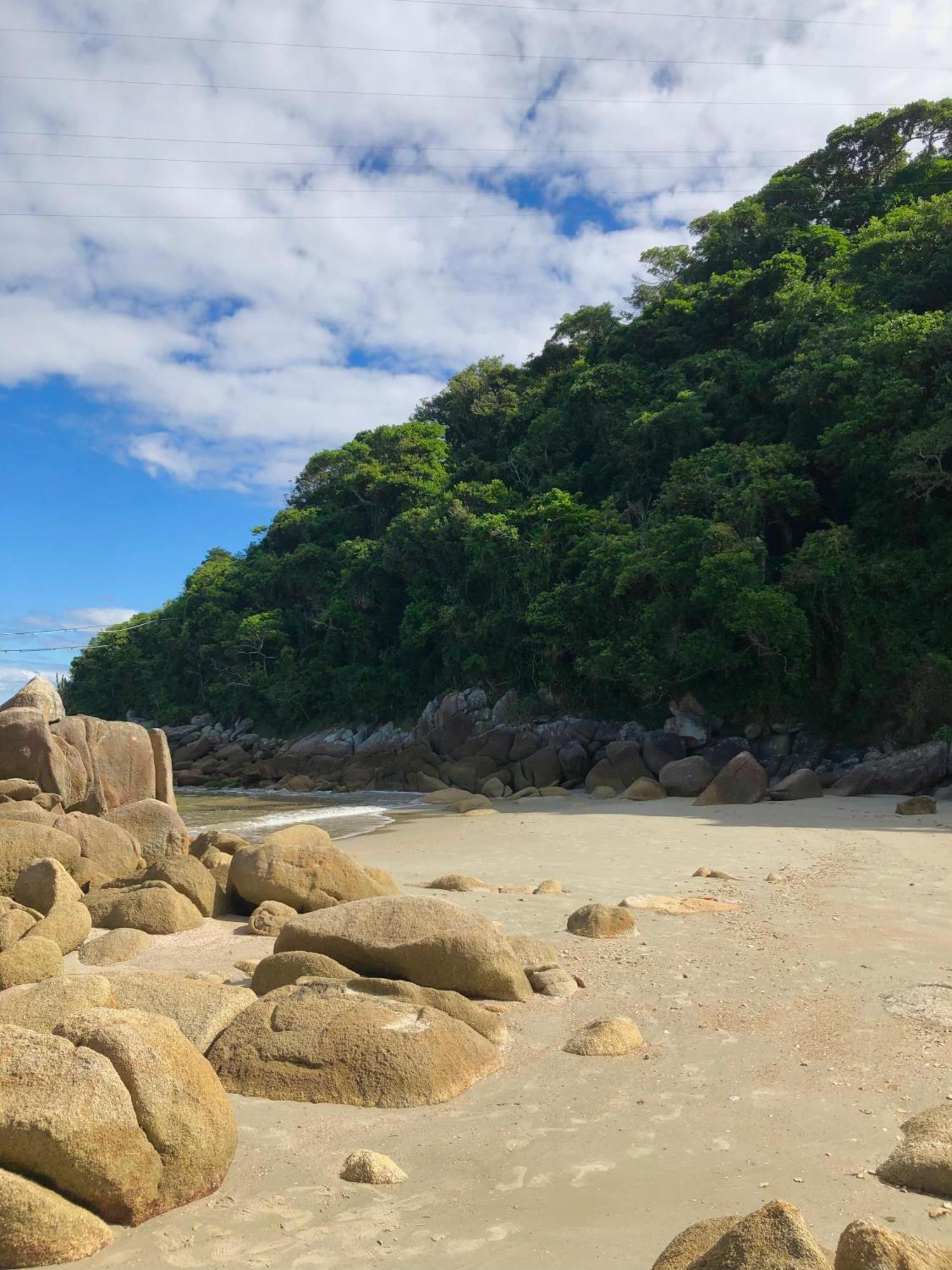 Apartamento Sunset, A 80 Metros Da Praia Palhoca Bagian luar foto